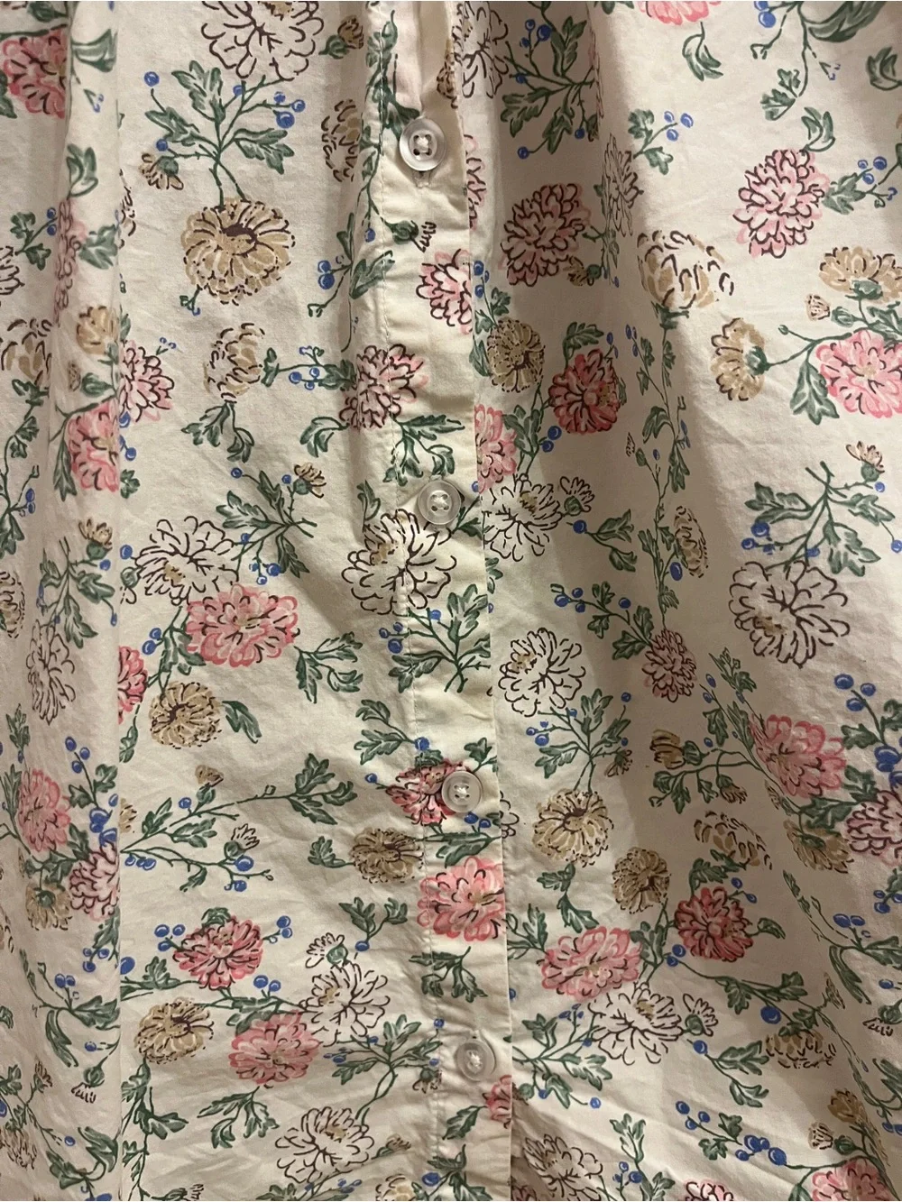 MarMar Copenhagen Dakari Poplin Dress Summer Bloom Size 3Y